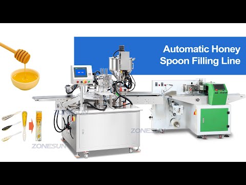 single dose honey spoon packaging machine