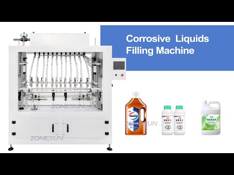 corrosive liquid filling machine