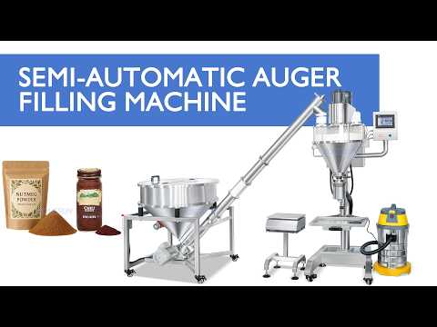 auger powder filling machine