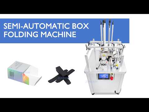 Automatic Box Opening And Folding Machine