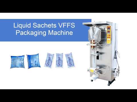 Water Sachets VFFS Packaging Machine