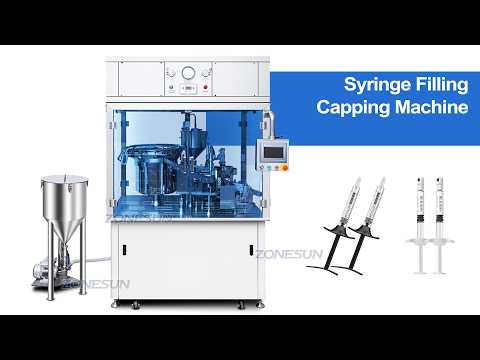 Syringe Filling and Capping Machine
