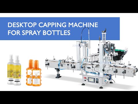 desktop capping machine for spray bottle