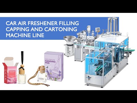 car air freshener packaging line