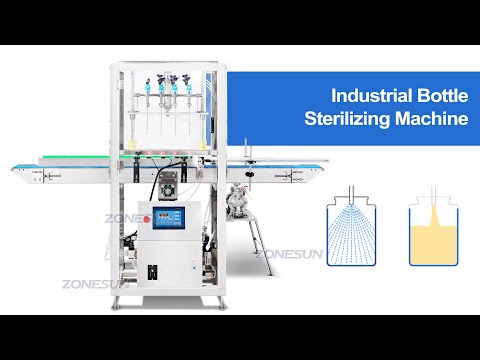 automatic industrial bottle sterilizing machine