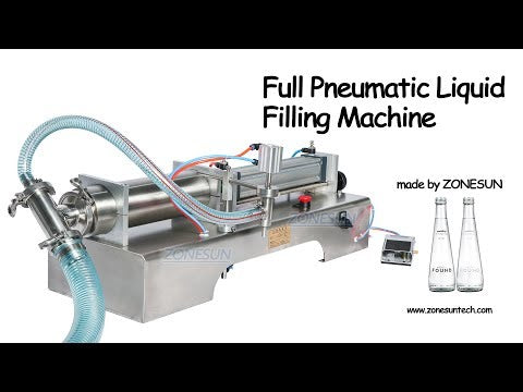 ZONESUN Full Pneumatic Flammable Liquid Bottle Dispenser Filling Machine For Soap Disinfectant Hand Sanitizer