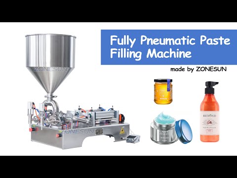 ZS-GT2P 2 Head Fully Pneumatic Piston Pump Shampoo Sauce Clean Gel Flammable Liquid Soap Bottle Paste Filling Machine