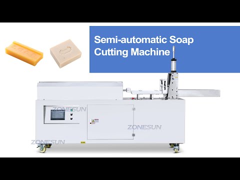 ZonesUn ZS-TQ650C HOTEL SOAP BABE DE SOAP MÁQUINA DE CORTE DEL PARTIR INDUSTRIO Equipo de embalaje de bloque de jabón personalizado