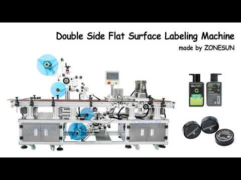 Top and Bottom Side Labeling Machine