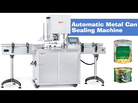 Sealing machine for cans