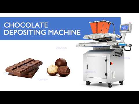 chocolate depositing machine
