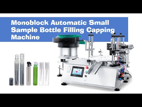 filling capping machine setup video