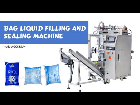 bagged liquid packing machine