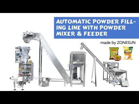 powder filling line