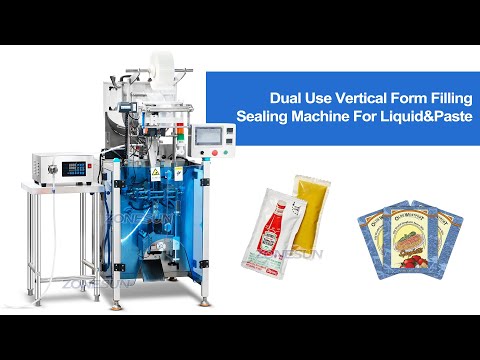 ZS-FS220U VFFS paste packaging machine video