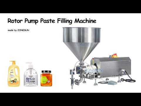 rotor pump paste filling machine