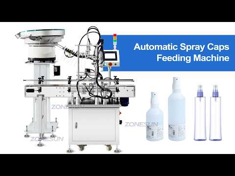 caps feeding machine