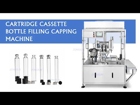 cartridge filling capping machine