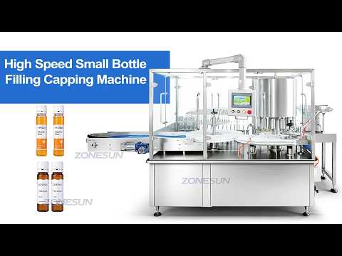 automatic servo filling and capping machine