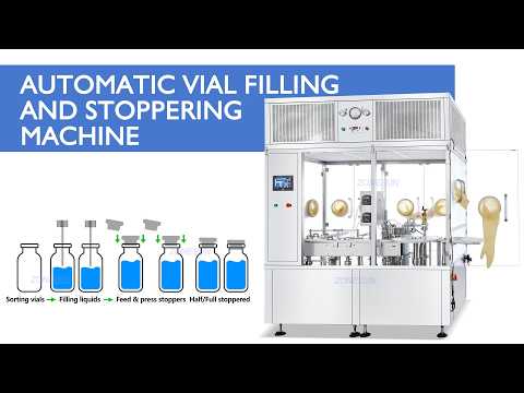 vial filling machine for freeze drying
