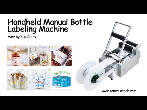 handle labeling machine