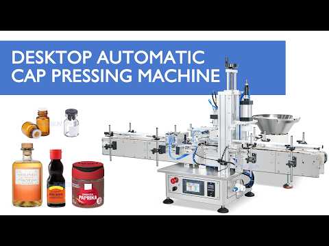 automatic cap pressing machine