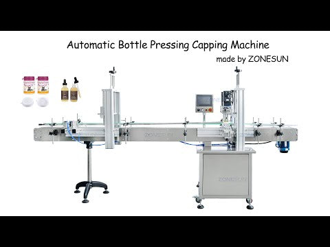 ZS-XG16DV Automatic Essential Oil Face Cream Cosmetic Glass Spray Bottle Caps Capping Machine