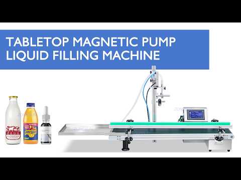 magnetic pump filling machine