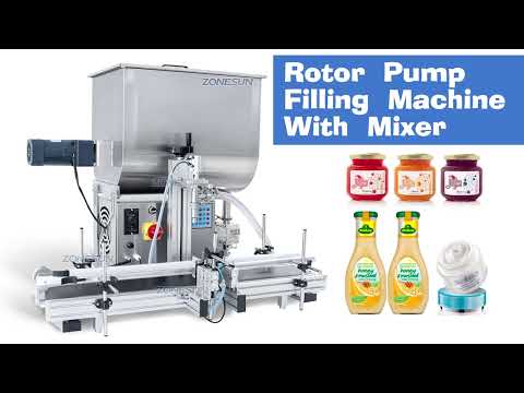 viscous liquid filling machine