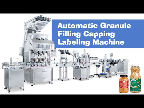 ZONESUN ZS-FAL180Z9 Automatische Zucker-Kaffeebohnen-Getreide-Multi-Köpfe-Granulat-Wiege-Füll-Verschließ-Etikettiermaschine mit Z-Typ-Zuführelevator
