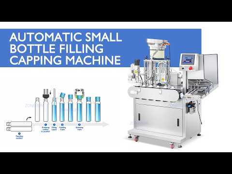 filling capping machine for liquid