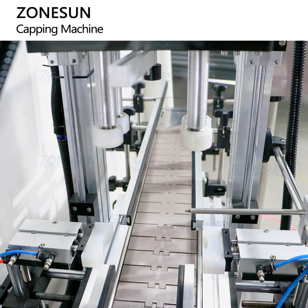 ZONESUN ZS-XG440I التلقائي صابون الأطباق الجسم غسالة مكيف رذاذ رذاذ قبعات تغذية السد تشديد آلة