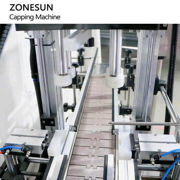 ZONESUN ZS-XG440I التلقائي صابون الأطباق الجسم غسالة مكيف رذاذ رذاذ قبعات تغذية السد تشديد آلة