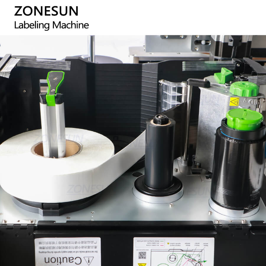 Po Labeling Machine Square Bottle Labeling Machine | ZS-TB162PO Wrap-around Labeler