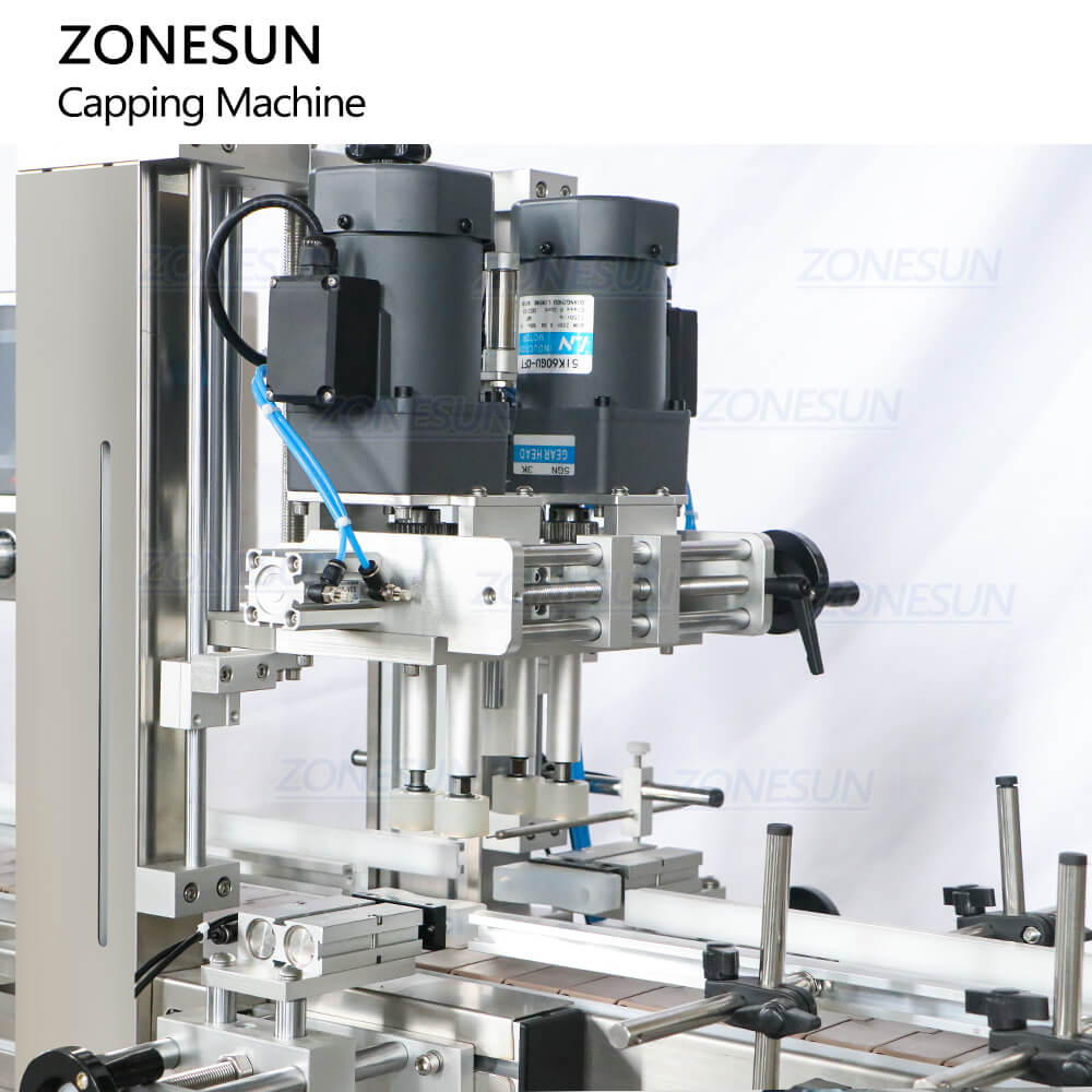 capping structure of bottle screw capping machine