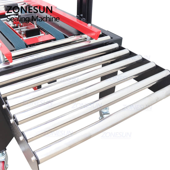 roller conveyor of carton sealing machine