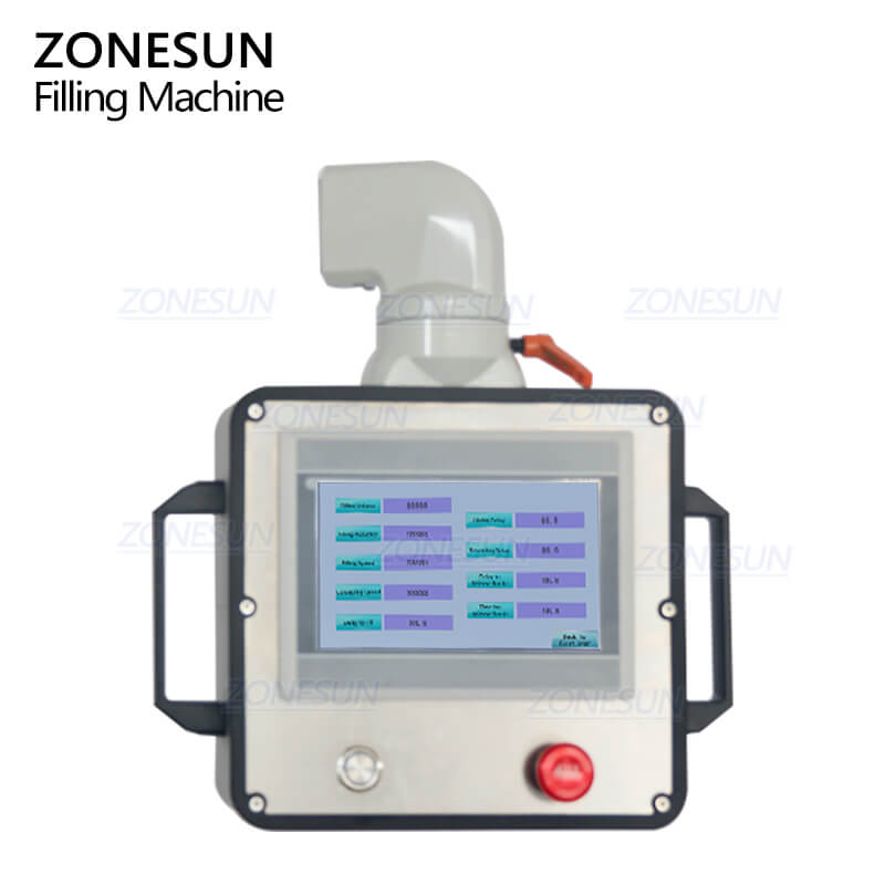 control panel of automatic honey jam filling machine