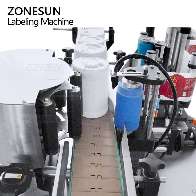 labeling structure of high speed labeler