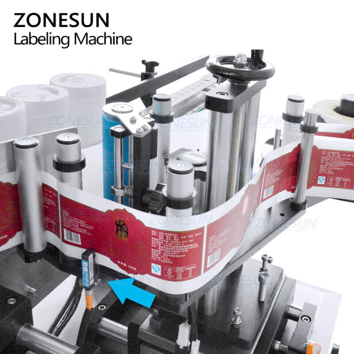 label sensor of high speed labeler