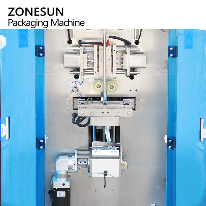 sealing & cutting structure of fully electric paste filling machine for vitamin paste