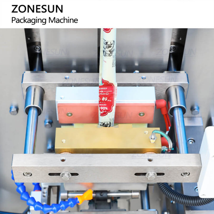 sealing structure of ZS-FS240L paste pouch packing machine