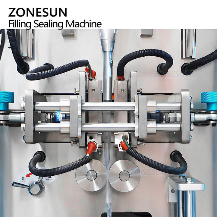 sealing structure of ZS-FS220U automatic sachet packing machine