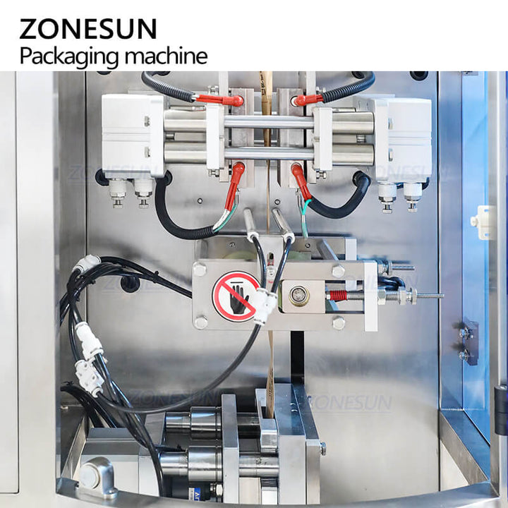 sealing structrue of automatic sachet liquid filling sealing machine