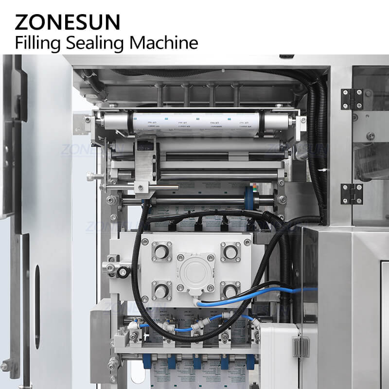 ZS-FS500K4 Automatic Saline Packets Salt Sachet VFFS Packing Machine