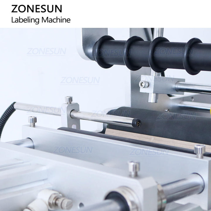 electric eye of semi-automatic label applicator 