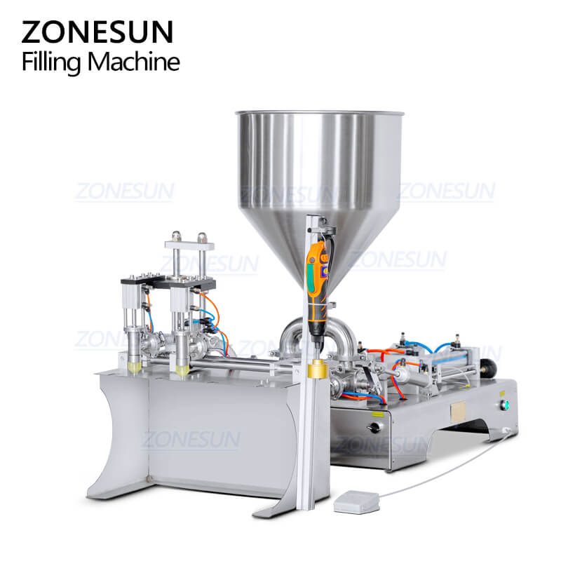 laundry detergent pouch filling capping machine