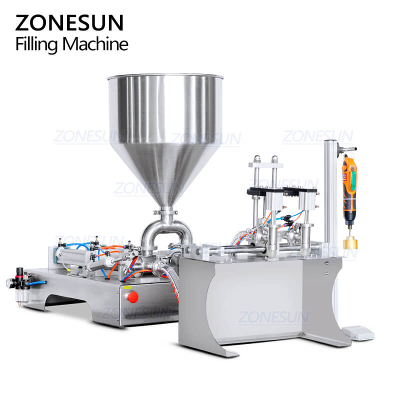 juice pouch filling capping machine