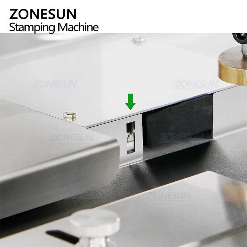 sensor of automatic stamping machine for handmade soap