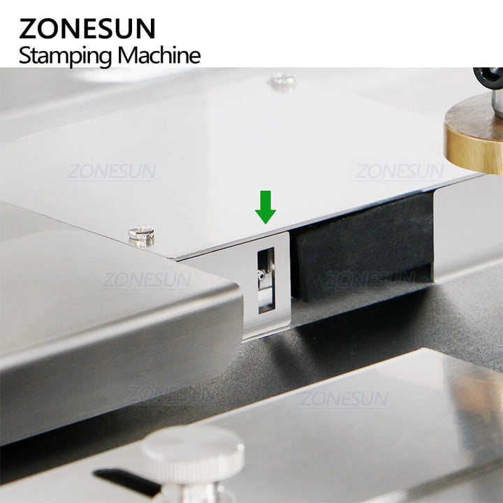 sensor of automatic stamping machine for handmade soap