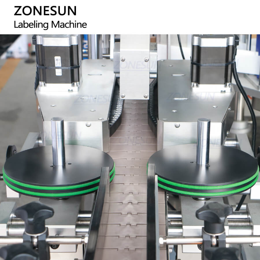 Po Labeling Machine Square Bottle Labeling Machine | ZS-TB162PO Wrap-around Labeler